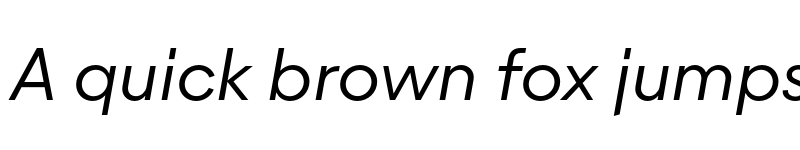 Preview of Majorant TRIAL Light Italic font