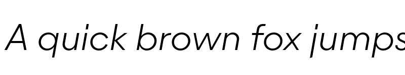 Preview of Majorant TRIAL UltraLight Italic font