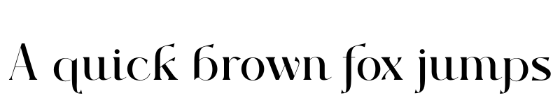 Preview of Majors Regular font