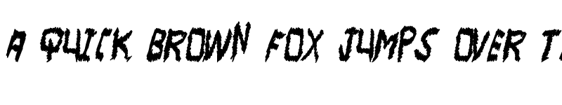 Preview of MajorScare Regular font