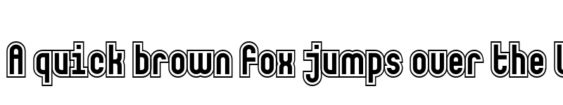 Preview of MakushkaQuadriga Regular font