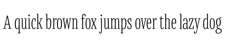 Preview of Mala Condensed ExtraLight font