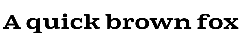 Preview of Mala Extended ExtraBold font