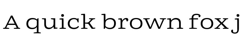 Preview of Mala Extended Regular font