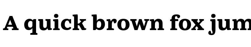 Preview of Mala ExtraBold font