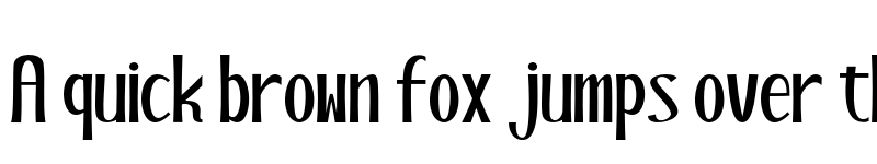 Preview of Maladewa Regular font