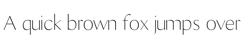 Preview of Maleah Light font