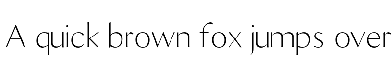 Preview of Maleah Regular font