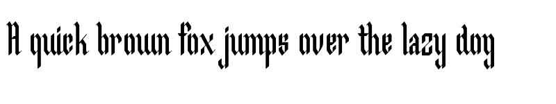Preview of Malegroth Regular font