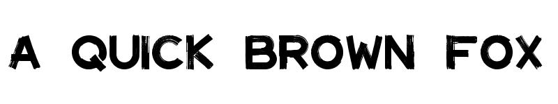 Preview of Maler Regular font