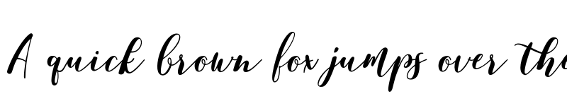 Preview of Malicute Script Regular font