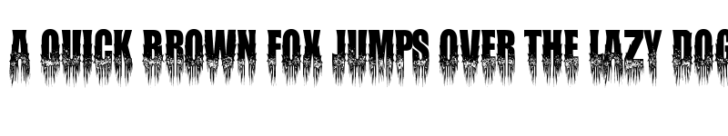 Preview of Malignant Regular font