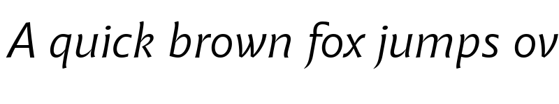 Preview of Malik Book Italic font