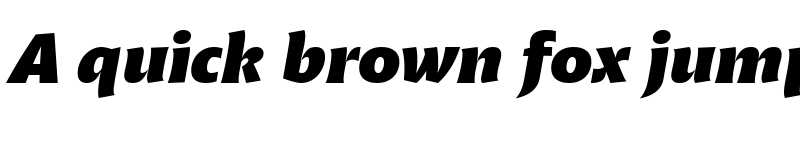 Preview of Malik Extrabold Italic font