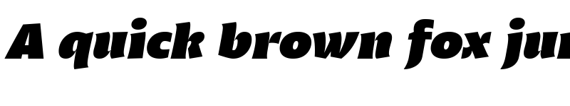 Preview of Malik Heavy Display Italic font