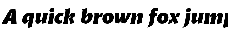 Preview of Malik Trial Extrabold Italic font