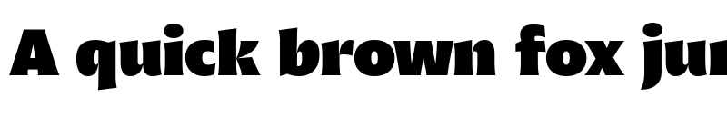 Preview of Malik Trial Heavy Display font