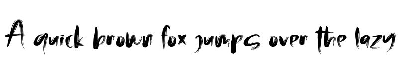 Preview of Malinga Regular font