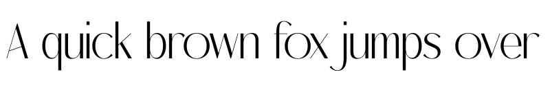 Preview of Malone Clemettine Serif Regular font