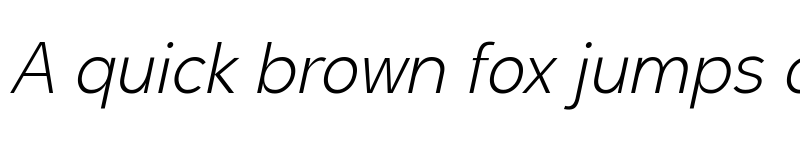 Preview of Malter Sans Light Italic Demo Regular font