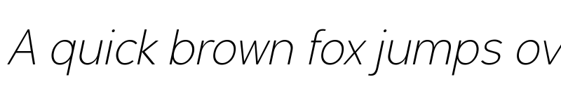 Preview of Malter Sans Thin Italic Demo Regular font