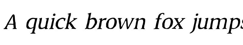 Preview of Malvery Free Italic font