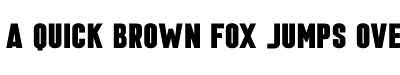 Preview of Mamouth Regular font