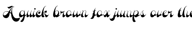 Preview of Mancluso Demo Regular font