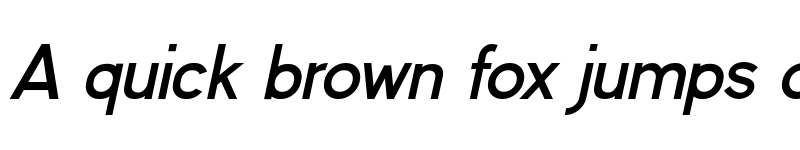 Preview of MANDISA Italic font