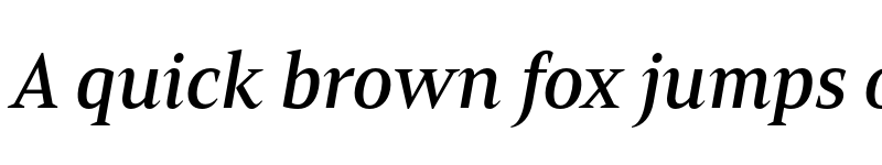 Preview of Mandrel Cond Demi Italic font