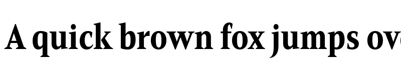 Preview of Mandrel Cond ExBold font