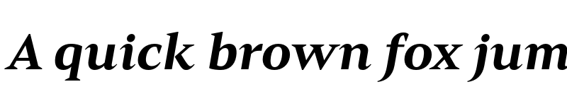 Preview of Mandrel Ext Black Italic font