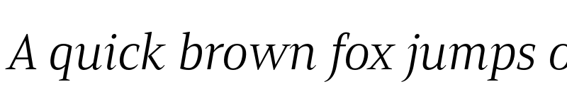 Preview of Mandrel Norm Book Italic font