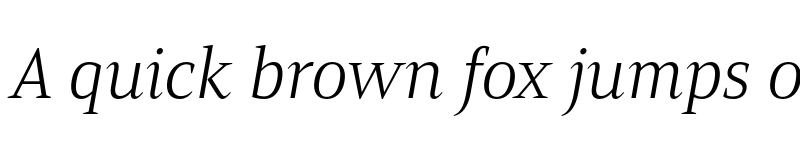 Preview of Mandrel Norm Light Italic font
