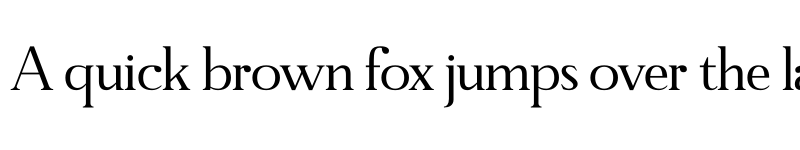 Preview of Manfitte Regular font