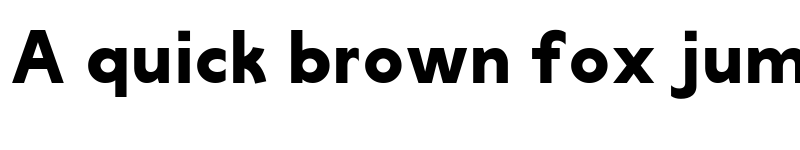 Preview of Manford Sans Free Bold font