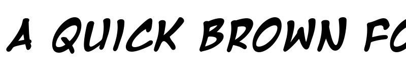 Preview of Manga Temple Bold font