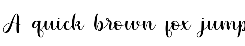 Preview of Manggalia Regular font