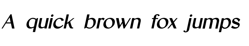 Preview of Mangiola Bold Italic font