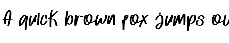 Preview of Mango Juice Regular font