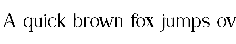 Preview of Mangolaine Regular font
