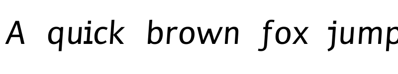 Preview of Manhattan Transfer Italic font