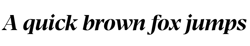 Preview of Manier Bold Italic-Trial font