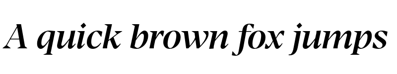 Preview of Manier Medium Italic-Trial font