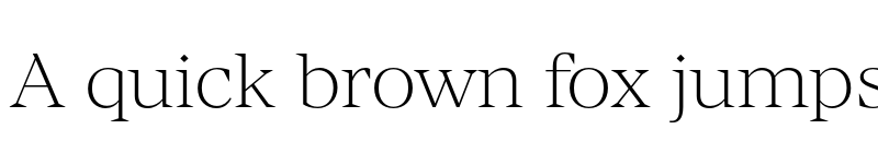 Preview of Manier Thin-Trial font