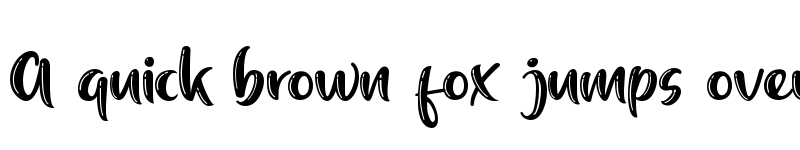 Preview of Manis Banget Line font