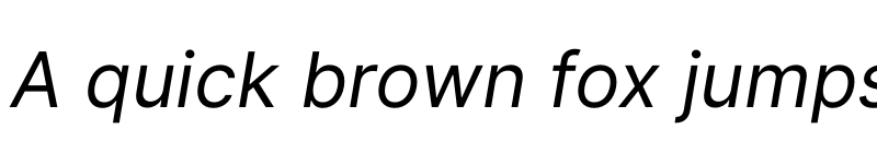 Preview of Manix Sans HL Italic font