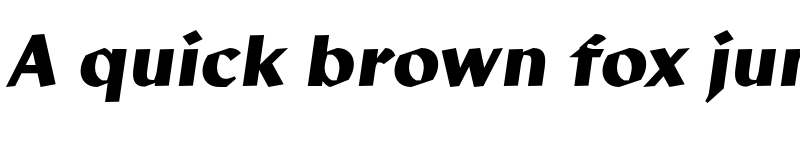 Preview of Manofa Bold Italic font