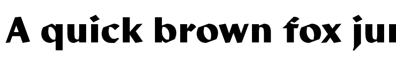 Preview of Manofa Bold font