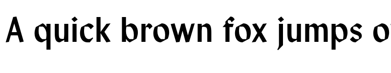 Preview of Manofa Condensed Light font